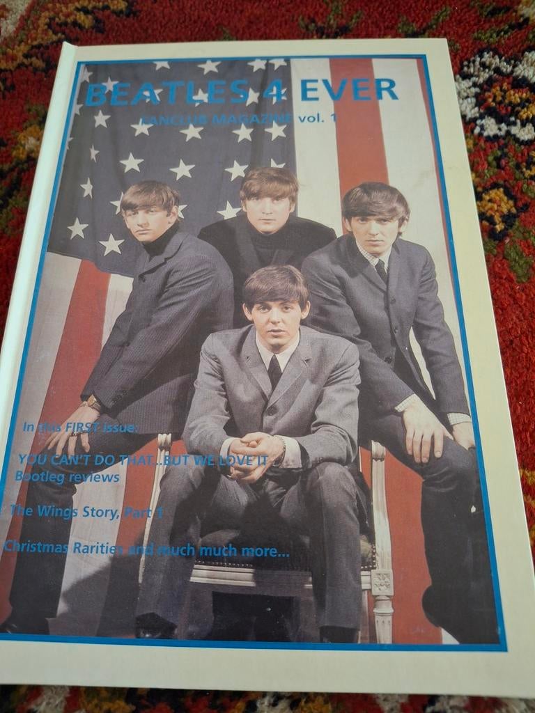 Beatles 4 Ever Magazine Vol. 1 - Zeldzaam Collectors Item, Ophalen of Verzenden, Zo goed als nieuw, Muziek, Film of Tv