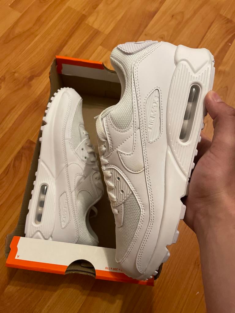 Nike Air Max 90 Wit - Maat 42,5 - Nieuw, Kleding | Heren, Schoenen, Wit, Nieuw, Ophalen of Verzenden, Sneakers of Gympen
