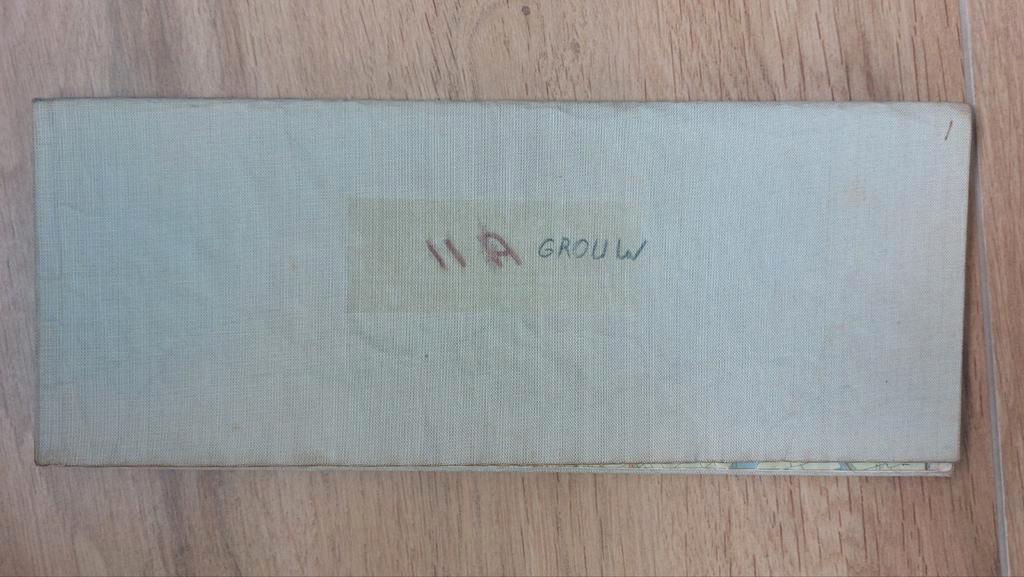 11A Grouw Wirdum Wijtgaard Warga Stafkaart uit 1982, Boeken, Topografische Dienst Nederland, Ophalen of Verzenden, 1800 tot 2000