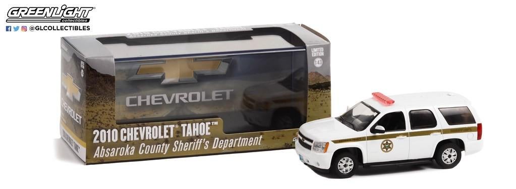 Chevrolet Tahoe Absaroka County Police GreenLight 86624, Overige merken, Auto, Verzenden, Bburago Via dei Tessitori 109 info@bburago-shop.com