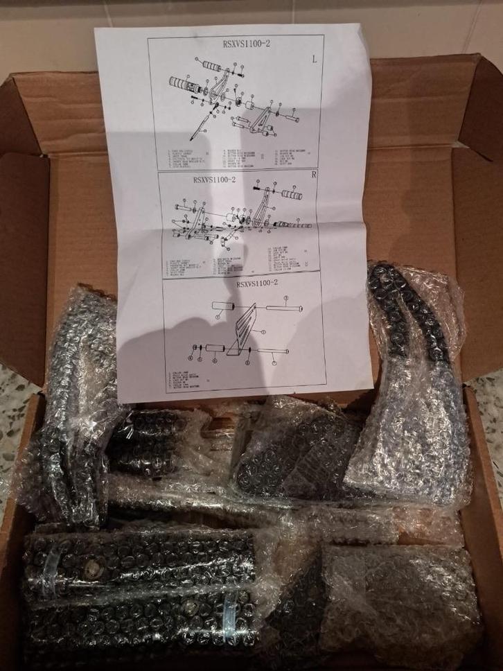 Yamaha DragStar 1100 Front Controls / Forward Controls NIEUW, Motoren, Onderdelen | Yamaha, Nieuw, Ophalen of Verzenden