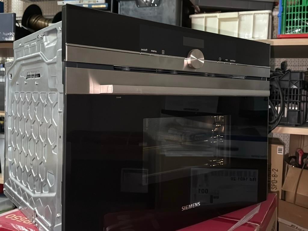 Nieuwe Siemens Stoomoven - Perfect voor Gezond Koken, Oven, 60 cm of meer, Nieuw, Stoom
