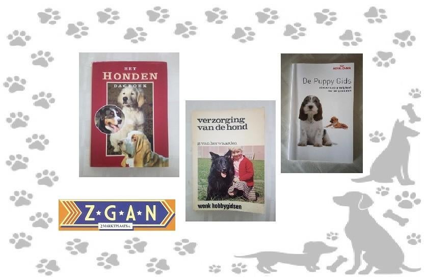 Het honden dagboek,  verzorging van de hond, De puppy gids, Ophalen of Verzenden, Zo goed als nieuw, Honden