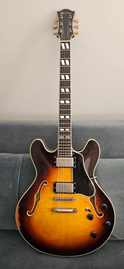 Eastman T59/v (2024), Muziek en Instrumenten, Snaarinstrumenten | Gitaren | Elektrisch, Zo goed als nieuw, Semi-solid body, Overige merken