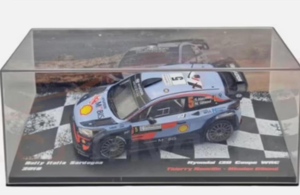 Hyundai i20 Coupe WRC rallye Italia 2018 schaal 1/43 ALTAYA, Verzenden, Nieuw, Auto, Overige merken