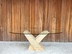 Vintage mactanstone coffeetable 1980s, Antiek en Kunst, Antiek | Meubels | Tafels, Ophalen
