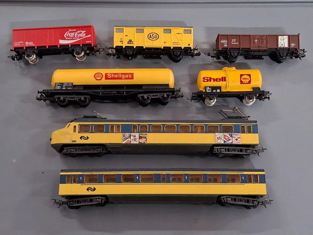 Lima Nederlandse Spoorwegen NS loks en passagiers, Gebruikt, Wagon, Ophalen of Verzenden, NS