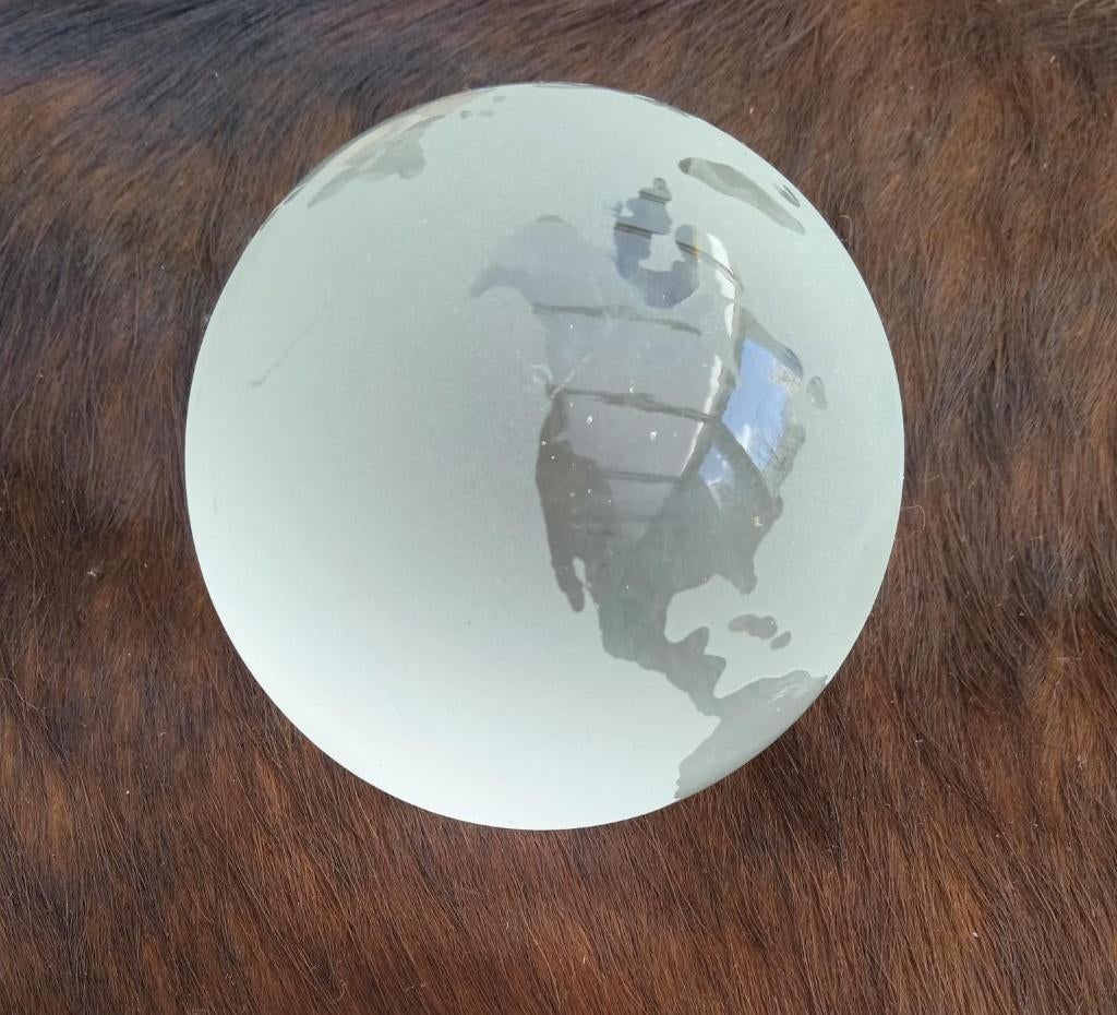 Presse papiers, paper weight, earth, Antiek en Kunst, Ophalen of Verzenden