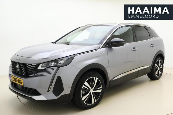 Peugeot 3008 1.2 Hybrid 136 GT Automaat | Navigatie | Climat, Auto's, Peugeot, Bedrijf, Te koop, 360° camera, ABS, Achteruitrijcamera
