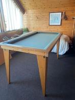 Pooltafel/ biljarttafel- klein formaat-compleet, Ophalen, Gebruikt
