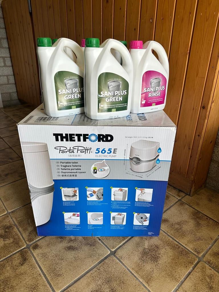 Thetford Porta Potti 565E chemisch toilet, Ophalen of Verzenden, Nieuw