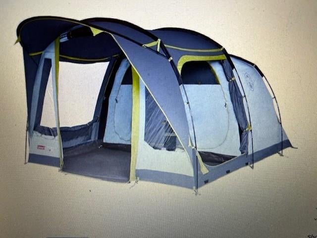 Coleman Meadowood 4 zo goed als nieuw, slechts 1 x gebruikt, Ophalen, Zo goed als nieuw, Tot en met 4