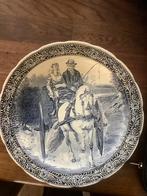 Delftsblauw wandbord Boch Belgium 40 cm 0/, Huis en Inrichting, Woonaccessoires | Wanddecoraties, Ophalen of Verzenden, Zo goed als nieuw