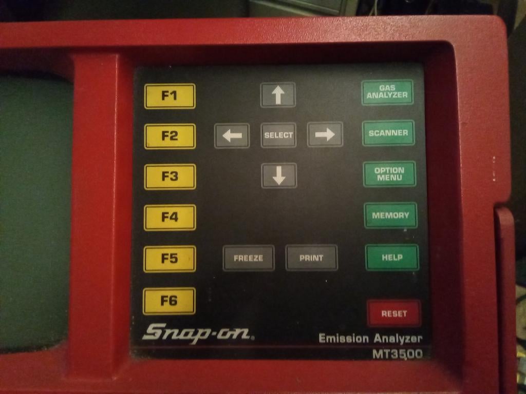 Snap-On MT3500 gas analyzer voor onderdelen of reparatie., Ophalen, Gebruikt