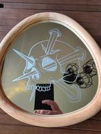 wandspiegel schedel rariteit alternatief tattoo hout, Minder dan 50 cm, Nieuw, Ophalen of Verzenden, Minder dan 100 cm