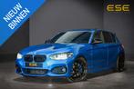 BMW 1-serie 118i M Sport | Uniek | Panorama | Cruise | Carpl, Auto's, 1-Serie, Euro 6, Blauw, Alcantara