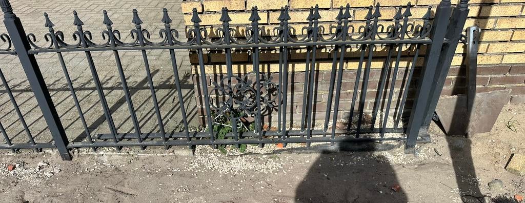 Sierhekwerk, Tuin en Terras, Ophalen of Verzenden, Zo goed als nieuw, IJzer, Sierhekwerk