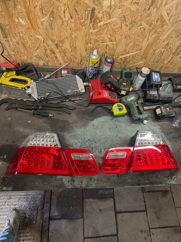 E46 coupe led achterlichten, Auto-onderdelen, Verlichting, Ophalen, Gebruikt, BMW