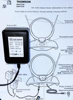 Thomson 355D120020 12V 0.2A AC Adapter Antenne ANT530 ANT53