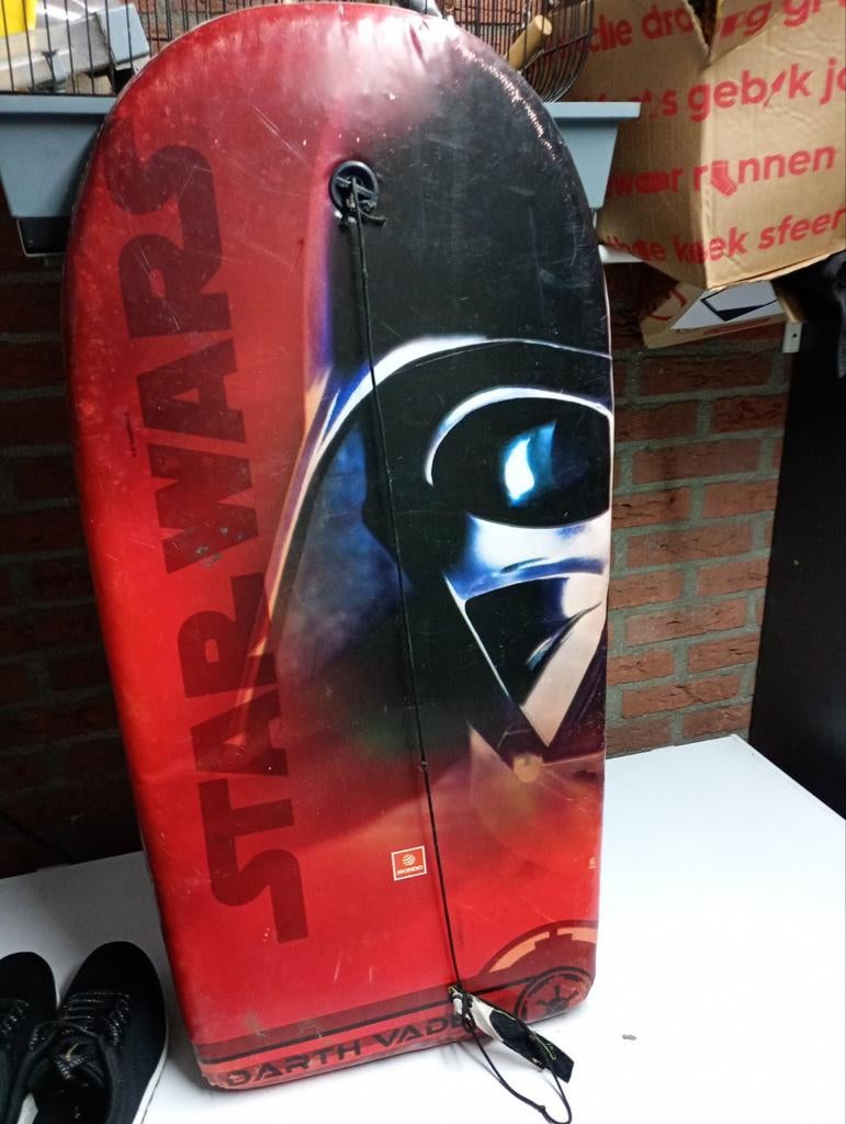 Star Wars Darth Vader Bodyboard, Ophalen, Gebruikt, Overige typen, Met koord