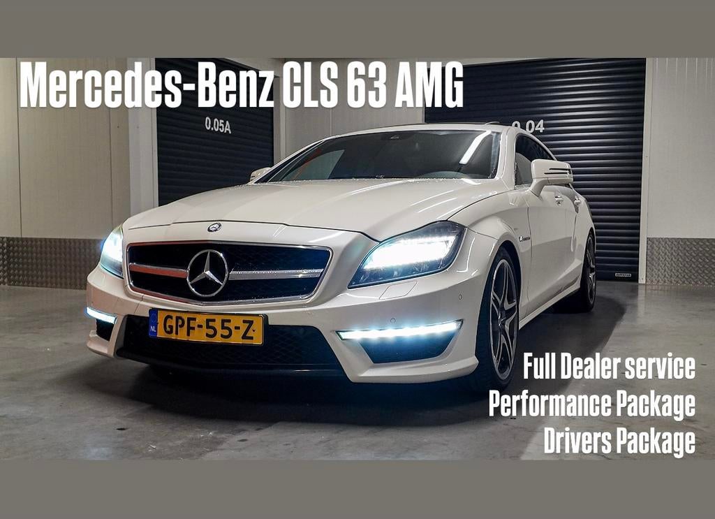 Mercedes-Benz CLS 63 AMG Performance 557 PK, Auto's, Mercedes-Benz, Automaat, Achterwielaandrijving, 4 stoelen, Wit
