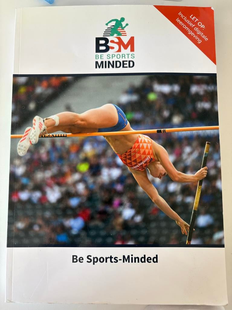 BSM Be Sports-Minded Boek - Beweging, Sport en Maatschappij, Boeken, Ophalen of Verzenden, Beta, Zo goed als nieuw, HBO