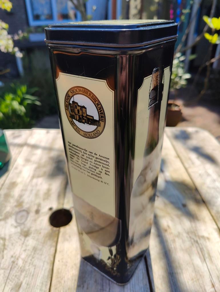Hertog Jan Grand Prestige 1990 in Blik verpakking., Ophalen of Verzenden, Zo goed als nieuw, Flesje(s), Hertog Jan