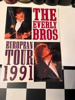 Everly Bros European Tour 1991 Catalogus, Boeken, Ophalen of Verzenden, Zo goed als nieuw, Catalogus