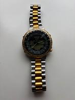 1980's Vintage Citizen Wingman Worldtimer, Sieraden, Tassen en Uiterlijk, Horloges | Antiek, Ophalen of Verzenden, Staal, Overige merken