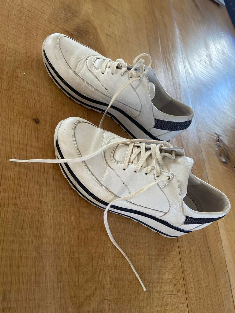 Durea damesschoenen maat 40, Kleding | Dames, Schoenen, Ophalen, Zo goed als nieuw, Wit, Schoenen met lage hakken