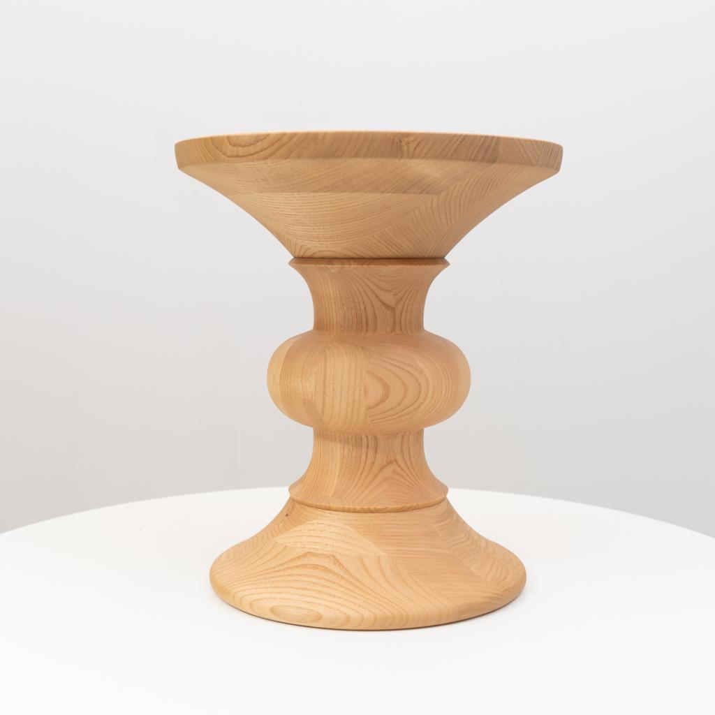 3x Vitra Eames Stool B - Massief Kastanjehout, Huis en Inrichting, Krukjes, Nieuw, Hout, Ophalen of Verzenden