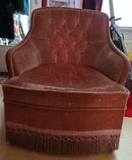 Vintage stoeltje, Ophalen, Overige materialen, Gebruikt, Minder dan 75 cm