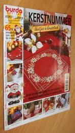 Burda Kerstnummer - ideetjes in kruissteek - 93375, Ophalen of Verzenden, Zo goed als nieuw, Borduren en Naaien