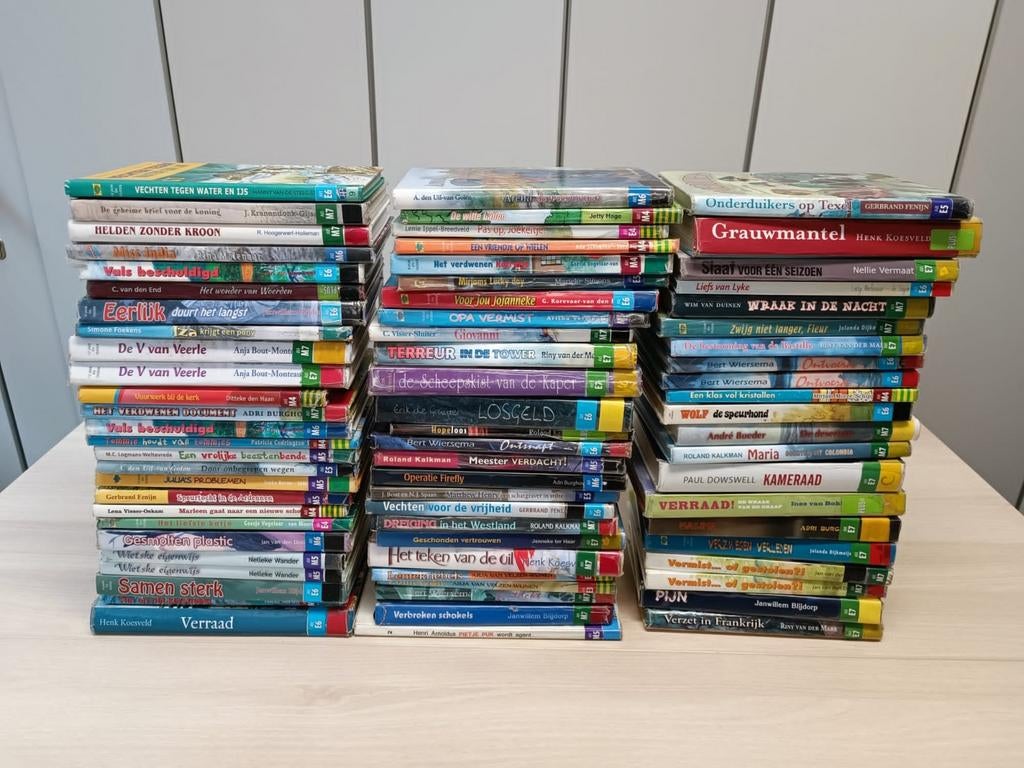 Kinderboeken (6-12 jaar), 200 stuks, Ophalen of Verzenden, Zo goed als nieuw, Kind en Jeugd