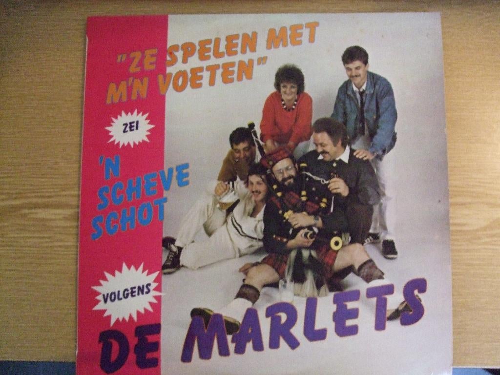 LP   DE MARLETS, Cd's en Dvd's, Vinyl | Nederlandstalig, 1980 - 1989, Ophalen of Verzenden, Zo goed als nieuw, Levenslied of Smartlap