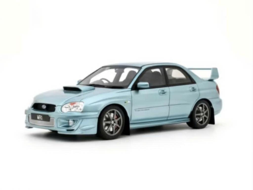 Subaru Impreza WRX Sti WR1 Blauw '03 OTTO MOBILE 1/18 OT1114