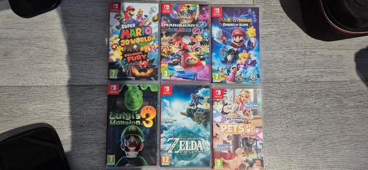 Diverse spellen voor de Nintendo Switch., Spelcomputers en Games, Games | Nintendo Switch, Zo goed als nieuw, Overige genres, 3 spelers of meer