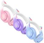 Hoco. Cat Ear Draadloze Koptelefoon - Roze (W42), Overige merken, ., Nieuw, Ophalen of Verzenden