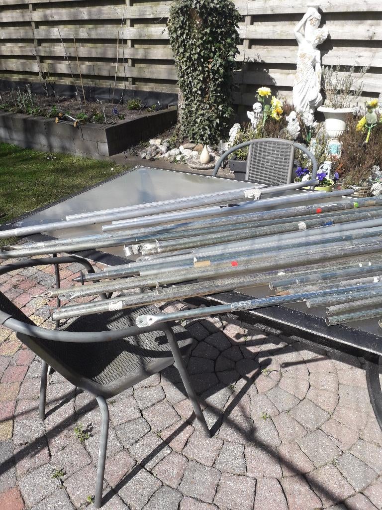 tentstokken [div,], Ophalen of Verzenden, Gebruikt