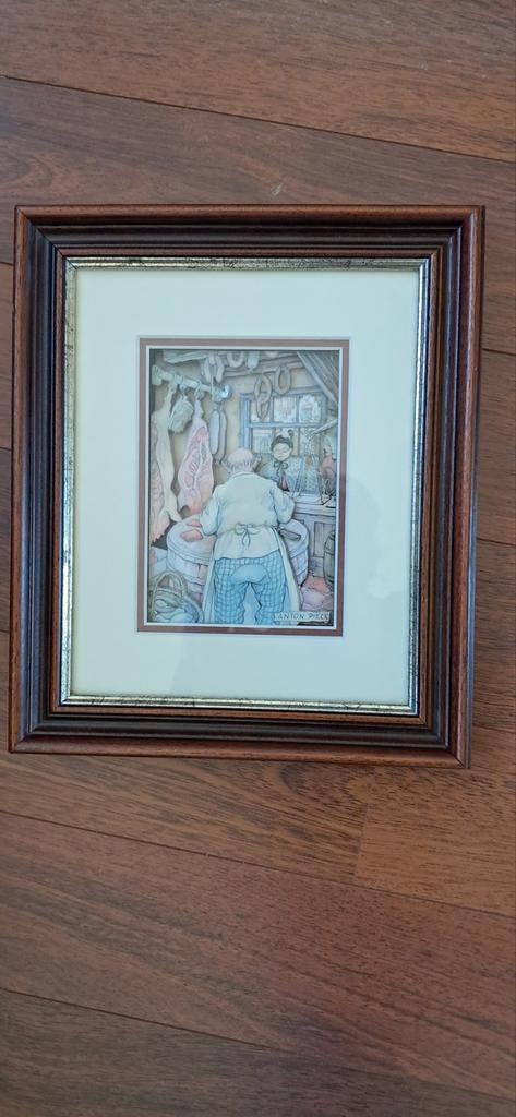 Anton Pieck 3D De Slager, Ophalen of Verzenden