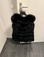 Cocoofur Zwart Bont Vest - Maat M, Ophalen, Zo goed als nieuw, Maat 38/40 (M), Zwart