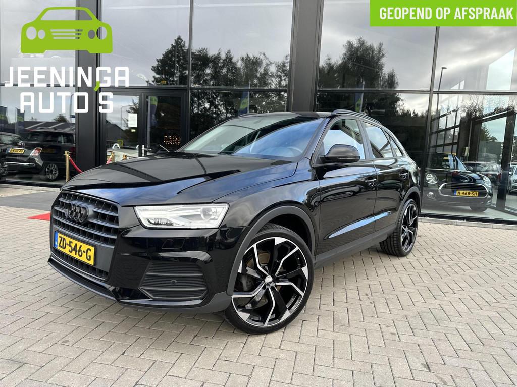 Audi Q3 1.4 TFSI Sport Pro Line|Navi|Stoelverwarming|21"Lich, Auto's, Audi, 4 cilinders, Zwart, Handgeschakeld, SUV of Terreinwagen