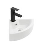 SALE! Horska 32, glans wit, toiletfontein hoek, wastafel, Ophalen of Verzenden, Nieuw