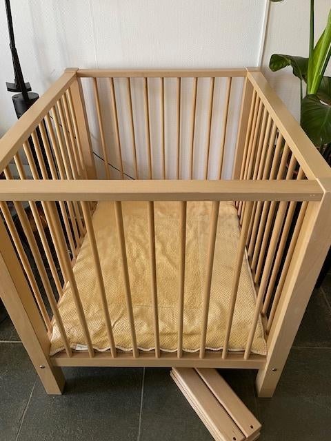 Babybox, Ophalen, Zo goed als nieuw, Rechthoekig, In hoogte verstelbaar