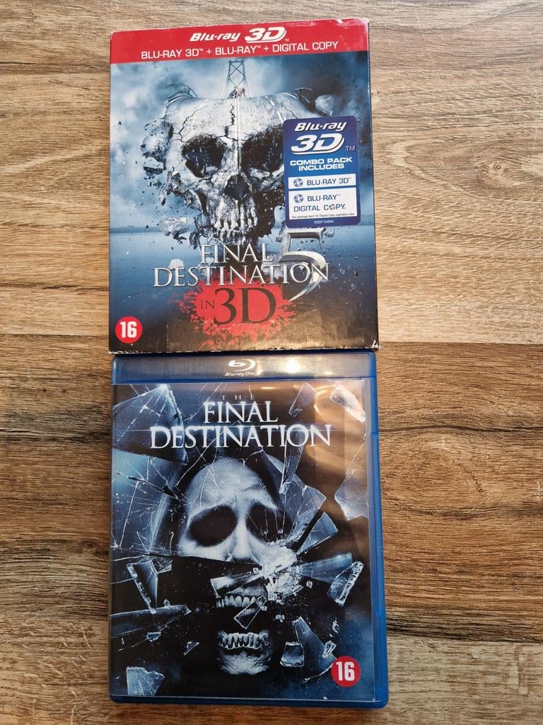 Final Destination 3D & Final Destination 5 Blu-ray & 3D, Cd's en Dvd's, Blu-ray, Ophalen of Verzenden, Zo goed als nieuw, Horror