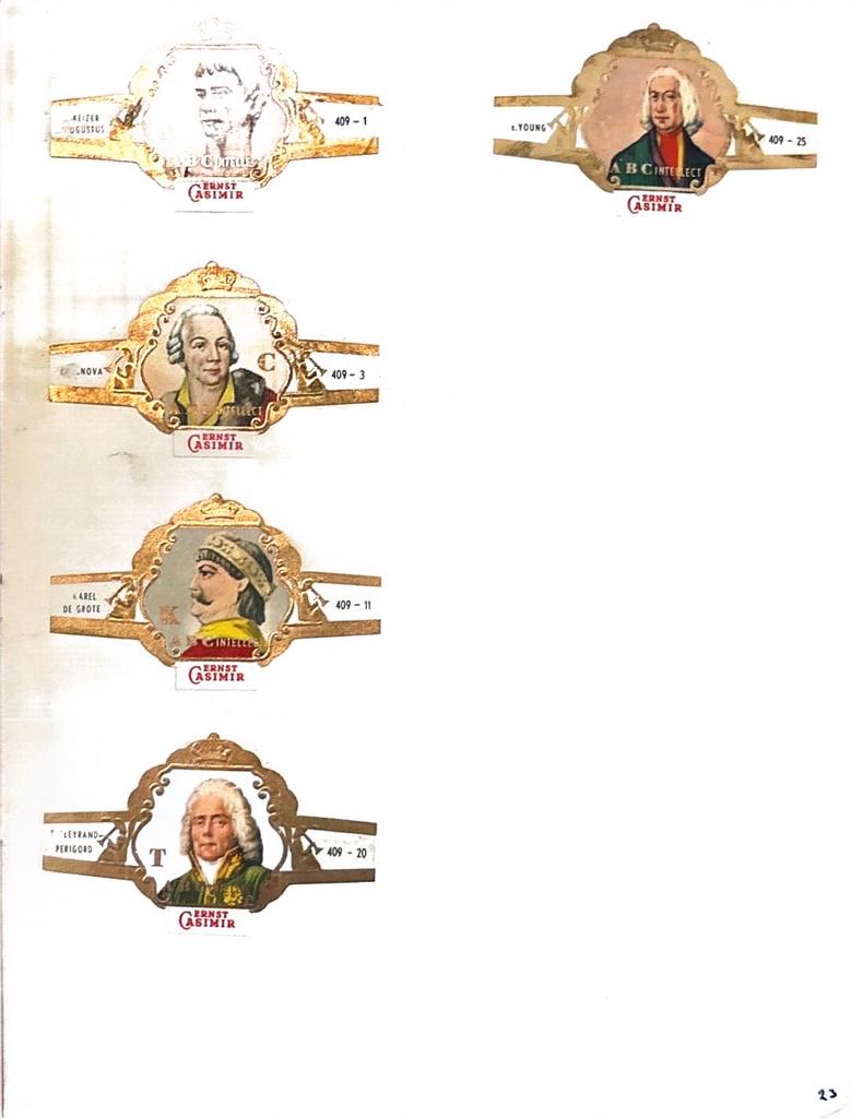 Bijzonder mooie sigarenbandjes (deel III), Ophalen of Verzenden, Gebruikt