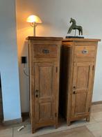 2 zeer mooie oud grenen kastjes, Antiek en Kunst, Ophalen of Verzenden