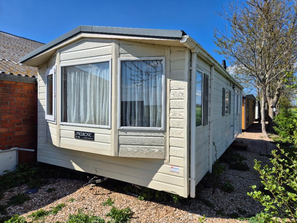 Stacaravan Carnaby Melrose 8,60 x 3,70 met CV, Caravans en Kamperen, Stacaravans, Tot en met 4