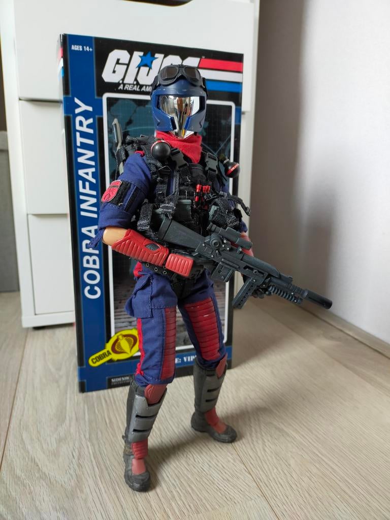 Sideshow Collectibles Cobra Viper (1/6 scale) G.I. Joe, Ophalen of Verzenden, Zo goed als nieuw