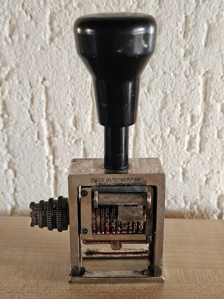 stempel van buschauffeurs/trambestuurders zie omschrijving, Ophalen of Verzenden, Trein, Overige typen